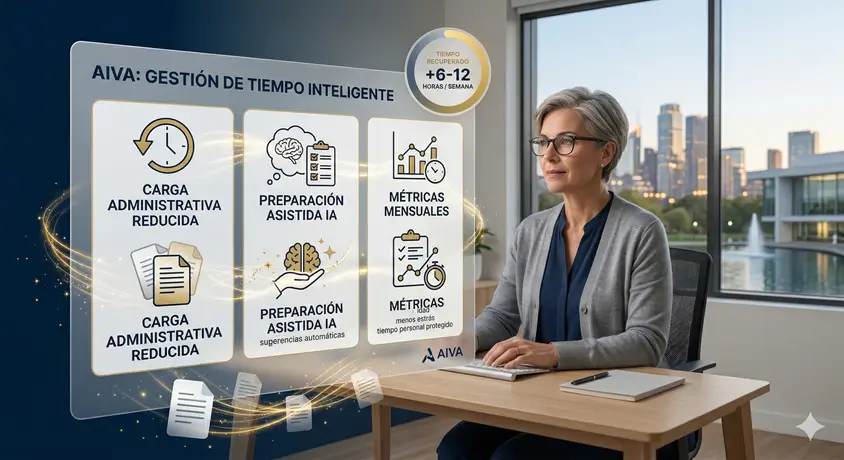 Gestión del tiempo y agenda optimizada con IA en consultorio psicológico – productividad y equilibrio para psicólogos 2026